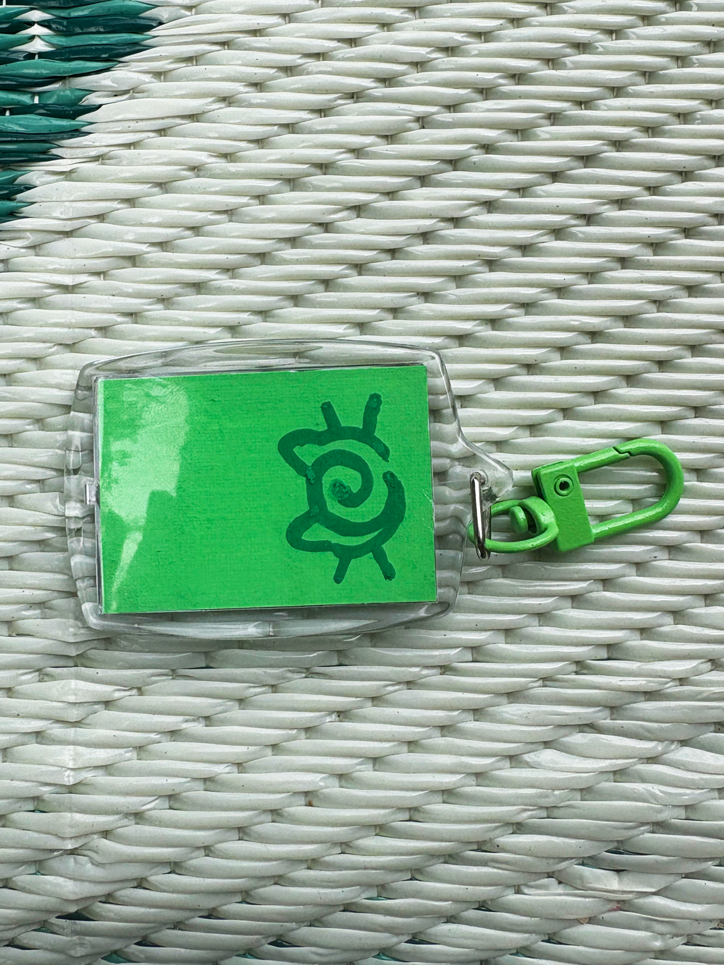 Silly Alien Shark Keychain