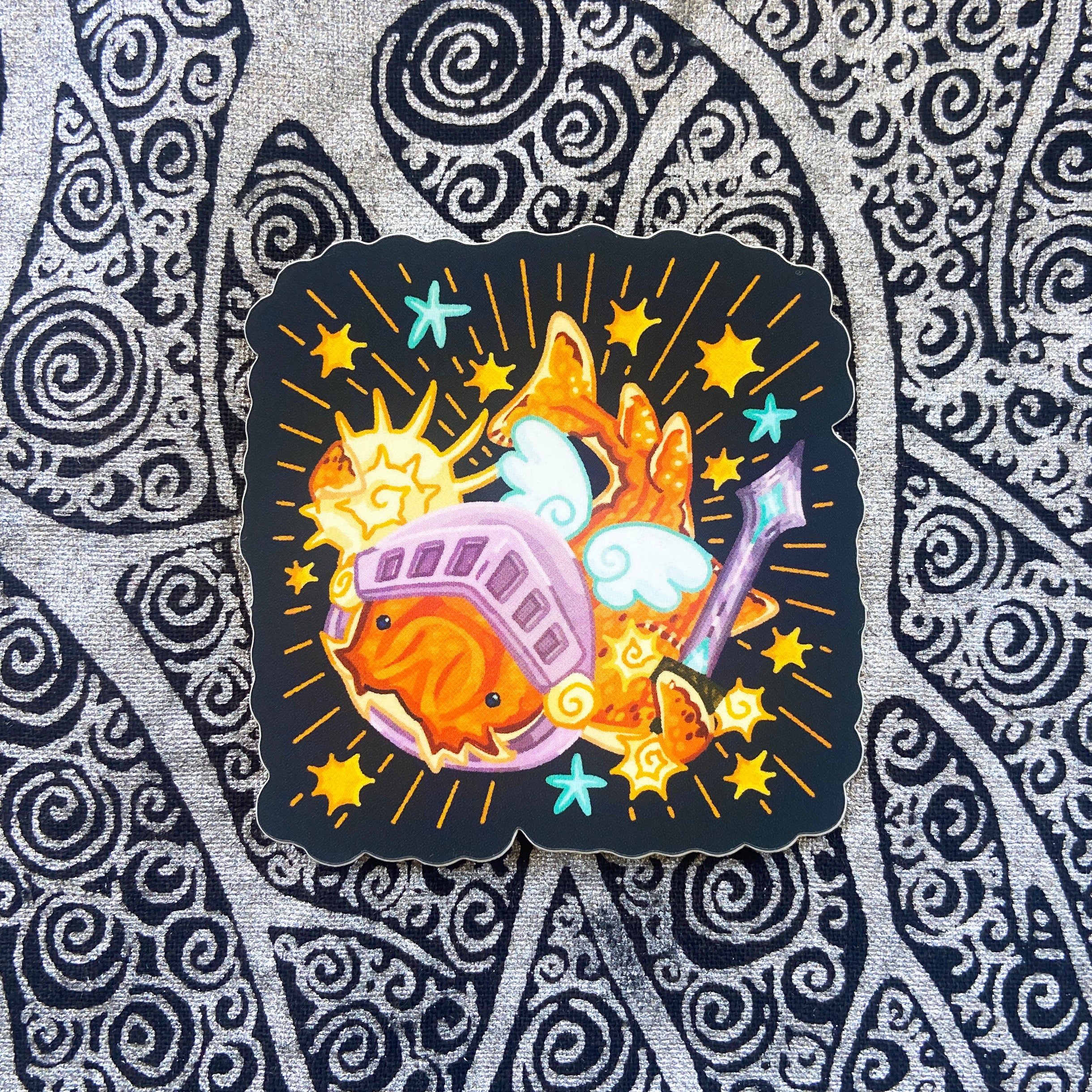 Angel Shark Paladin Sticker