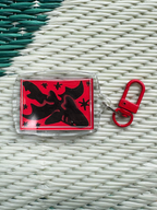 Silly Bat Shark Keychain