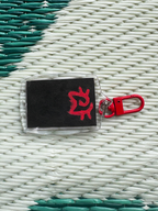 Silly Bat Shark Keychain