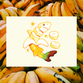 Banana Shark 5"x7" Fine Art Print