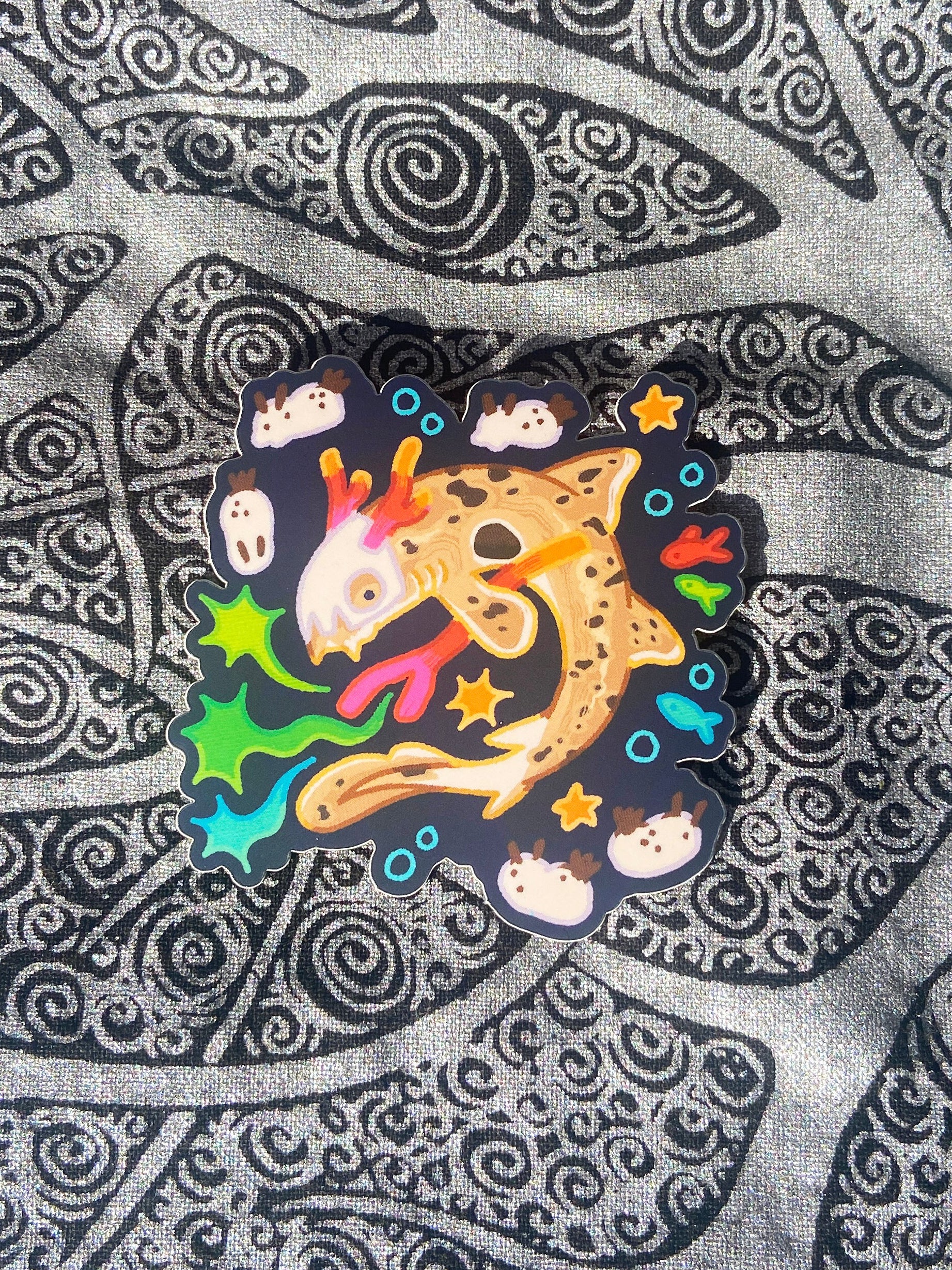 7 Silly Shark Sticker Bundle