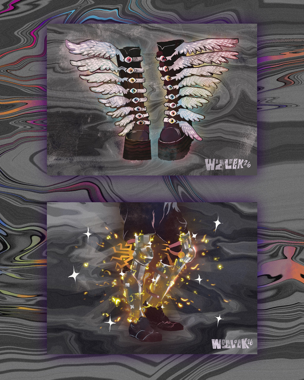 The Colorless Collection - 5" x 7" Fine Art Prints