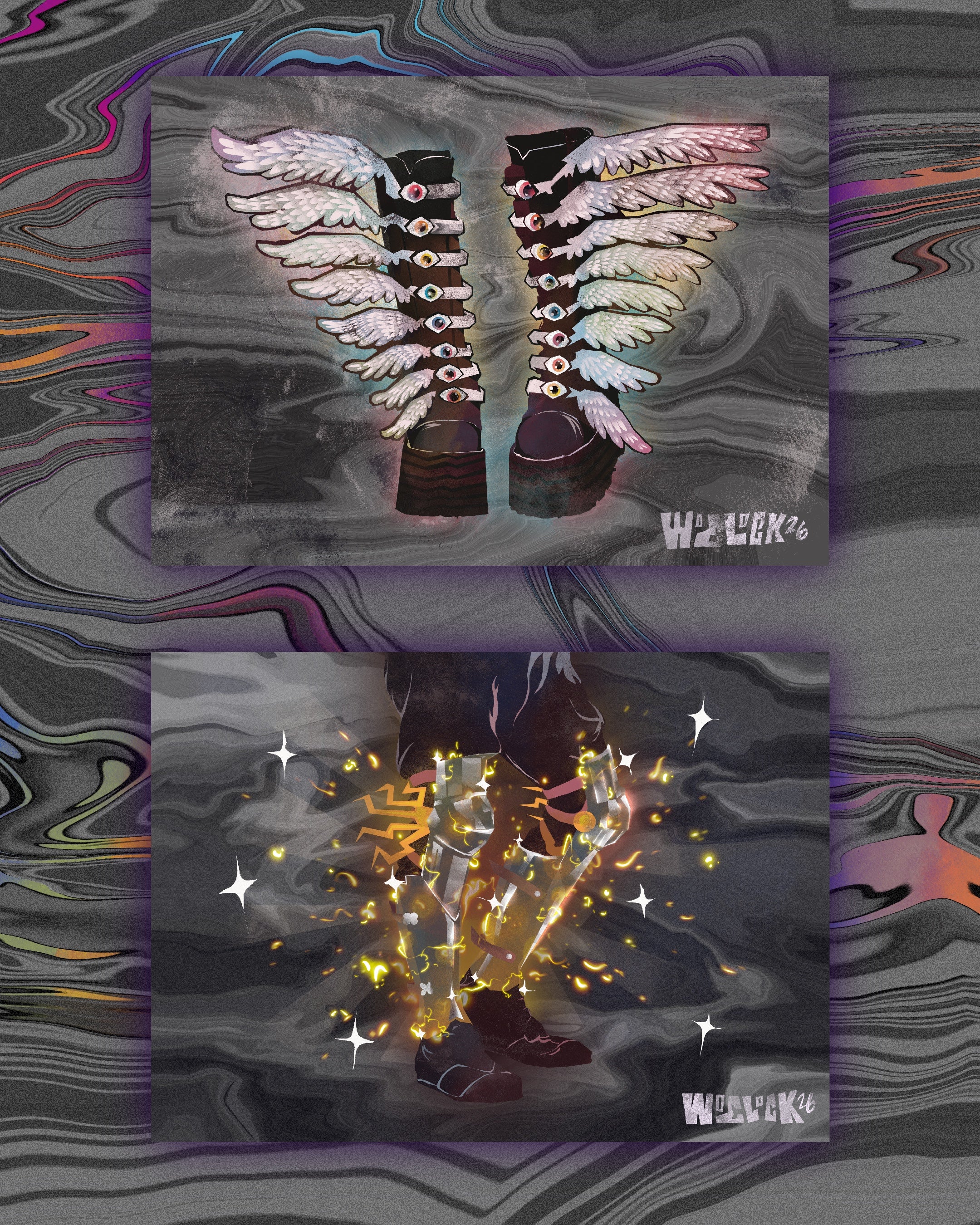 The Colorless Collection - 5" x 7" Fine Art Prints