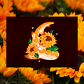 Sunflower Lemon Shark 5"x7" Fine Art Print