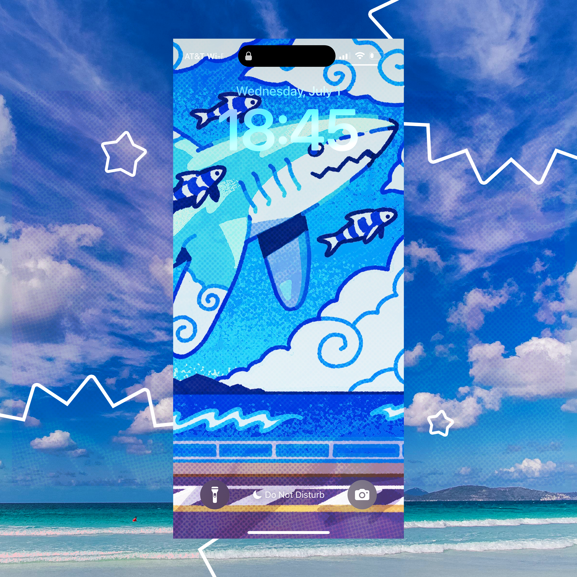 July '26 Phone Wallpaper Bundle