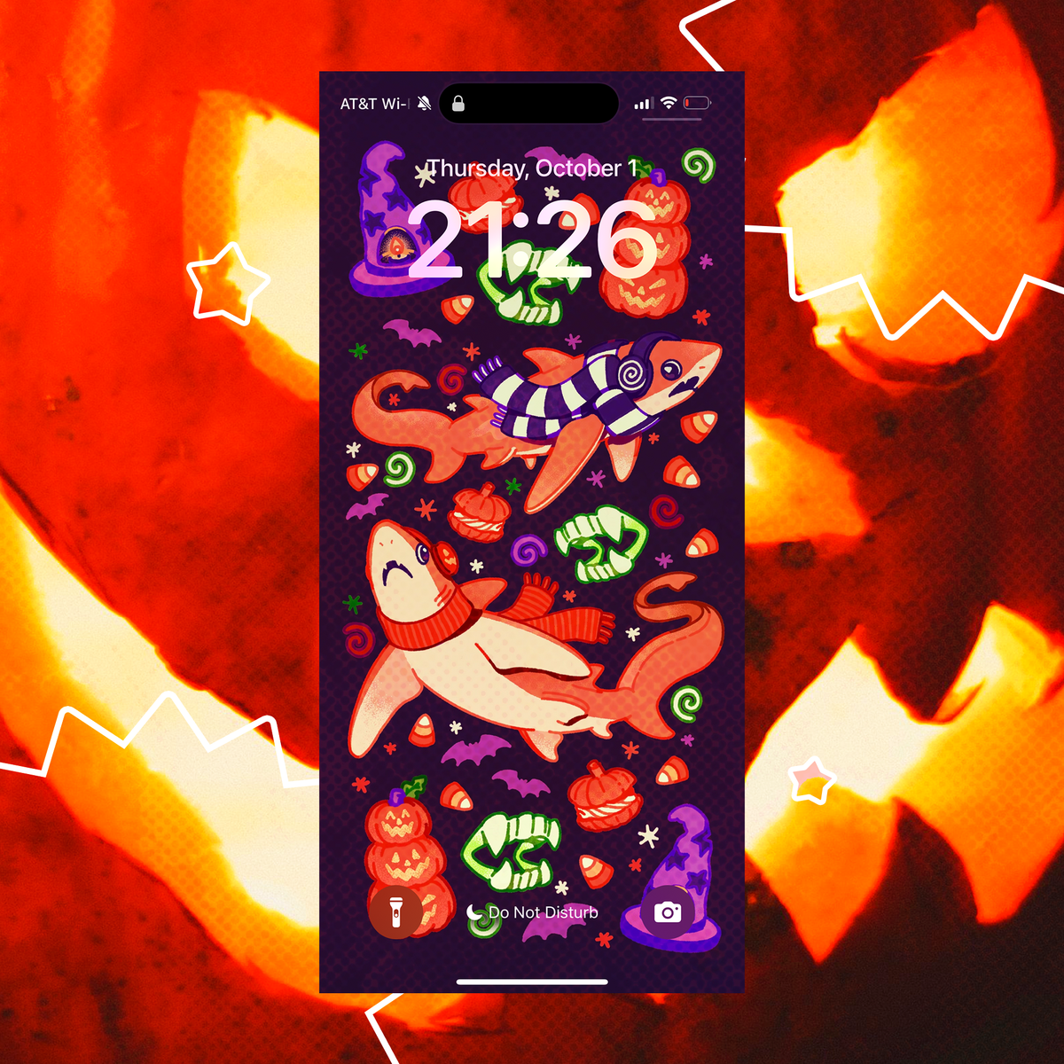 October '26 Phone Wallpaper Bundle