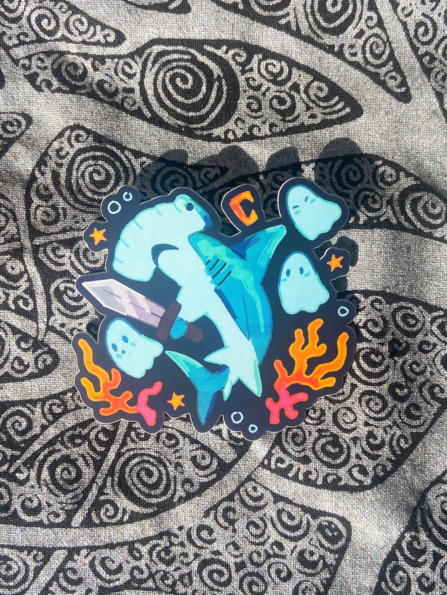 7 Silly Shark Sticker Bundle