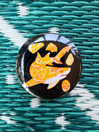 Honey Calcite Lemon Shark Button