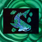 6 Crystal Shark Fine Art Print Bundle