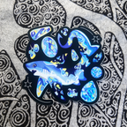 Moonstone Thresher Shark Sticker