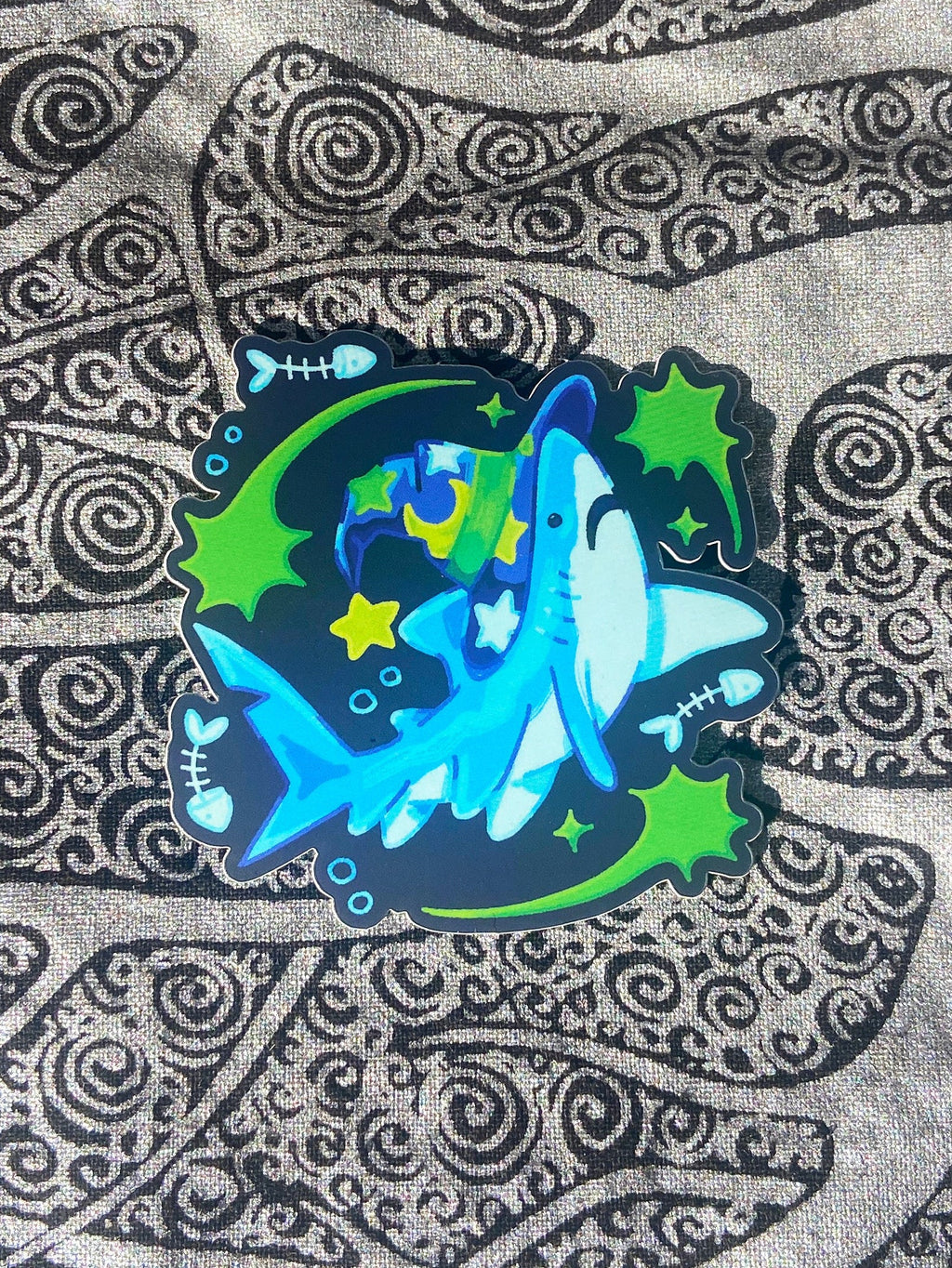 7 Silly Shark Sticker Bundle