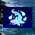 Ghost Shark 5"x7" Fine Art Print