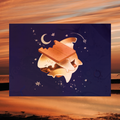 S'mores Shark 5"x7" Fine Art Print