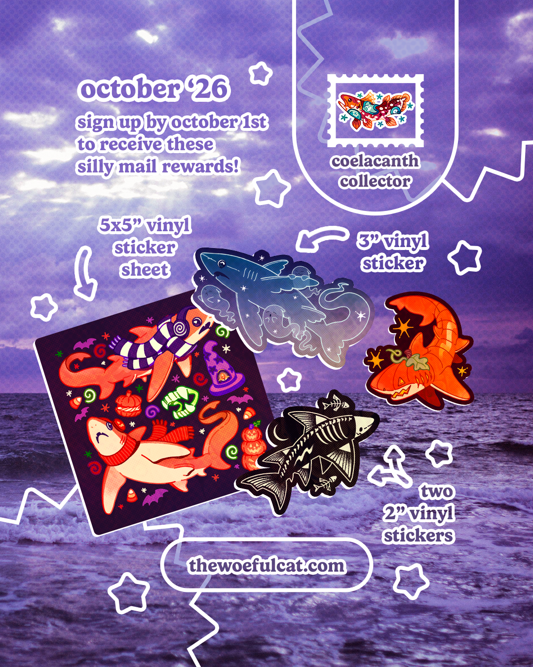 Silly Mail Coelacanth Collector Subscription