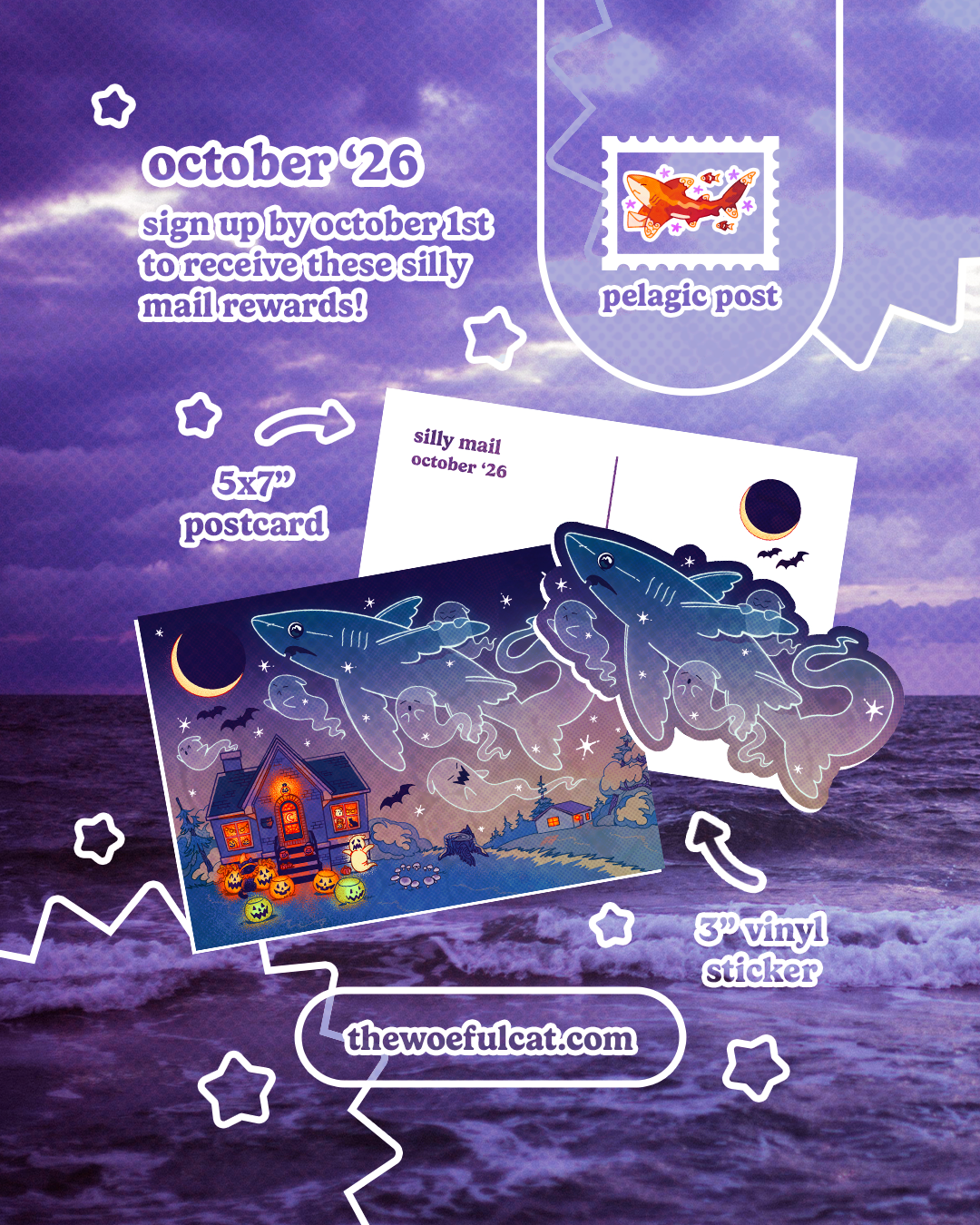 Silly Mail Pelagic Post Subscription