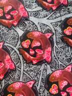 Rhodochrosite Nurse Shark Sticker