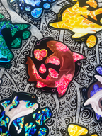 Rhodochrosite Nurse Shark Sticker