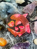 Rhodochrosite Nurse Shark Sticker