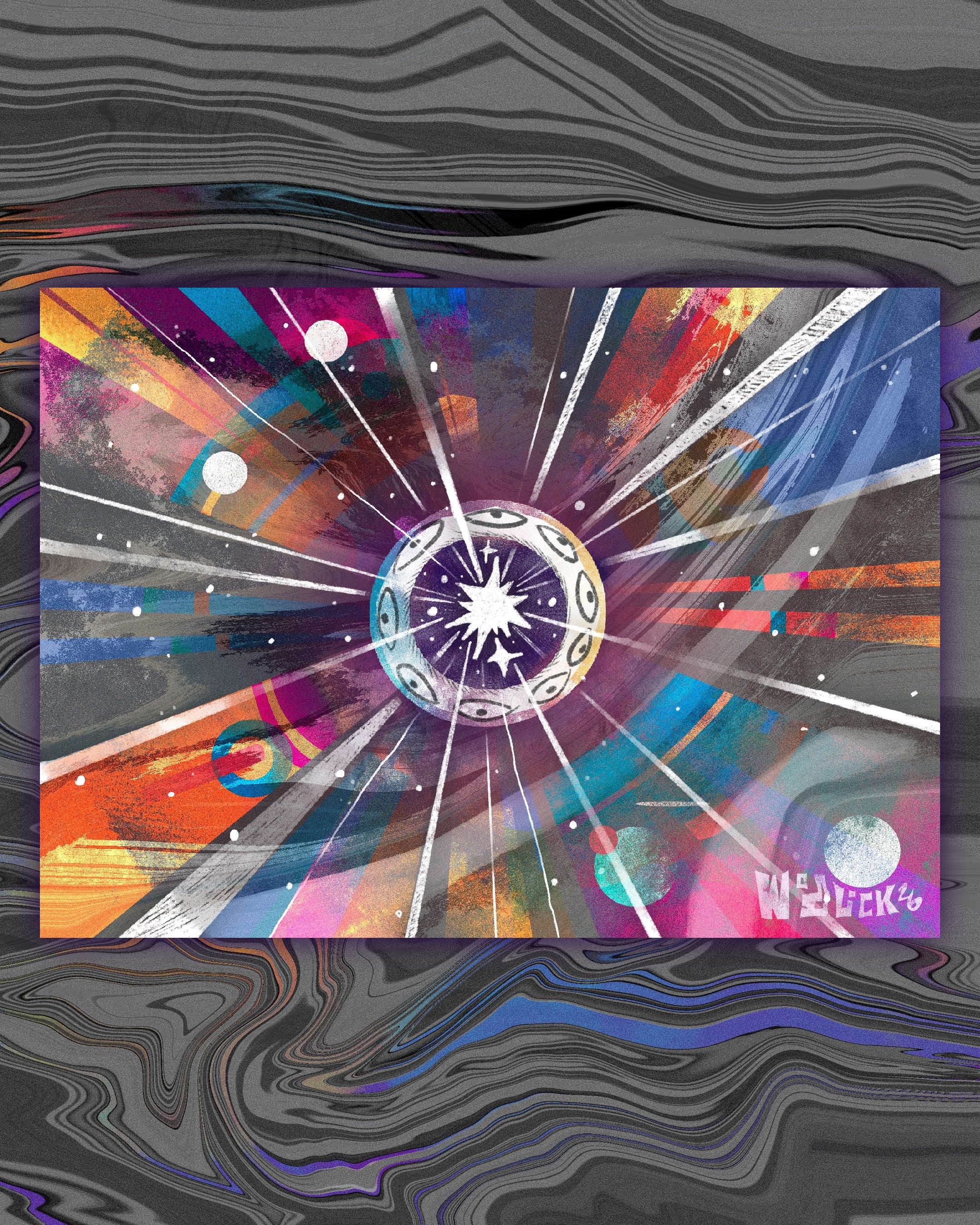 Solar Ring - 5" x 7" Fine Art Print
